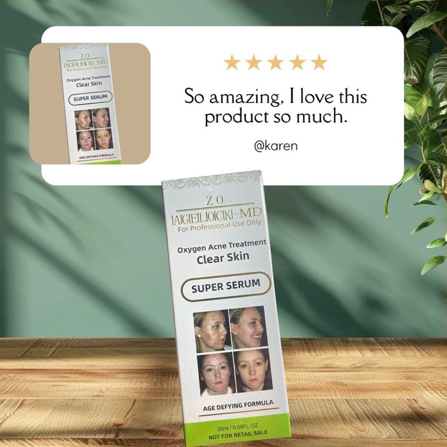 Clear cell acne serum